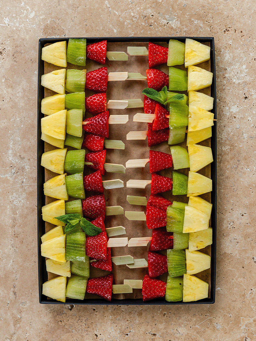 Brochettes de Fruits