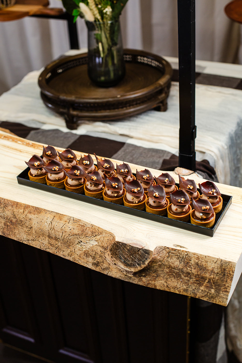 Mini tartelettes Chocolat Sarrasin