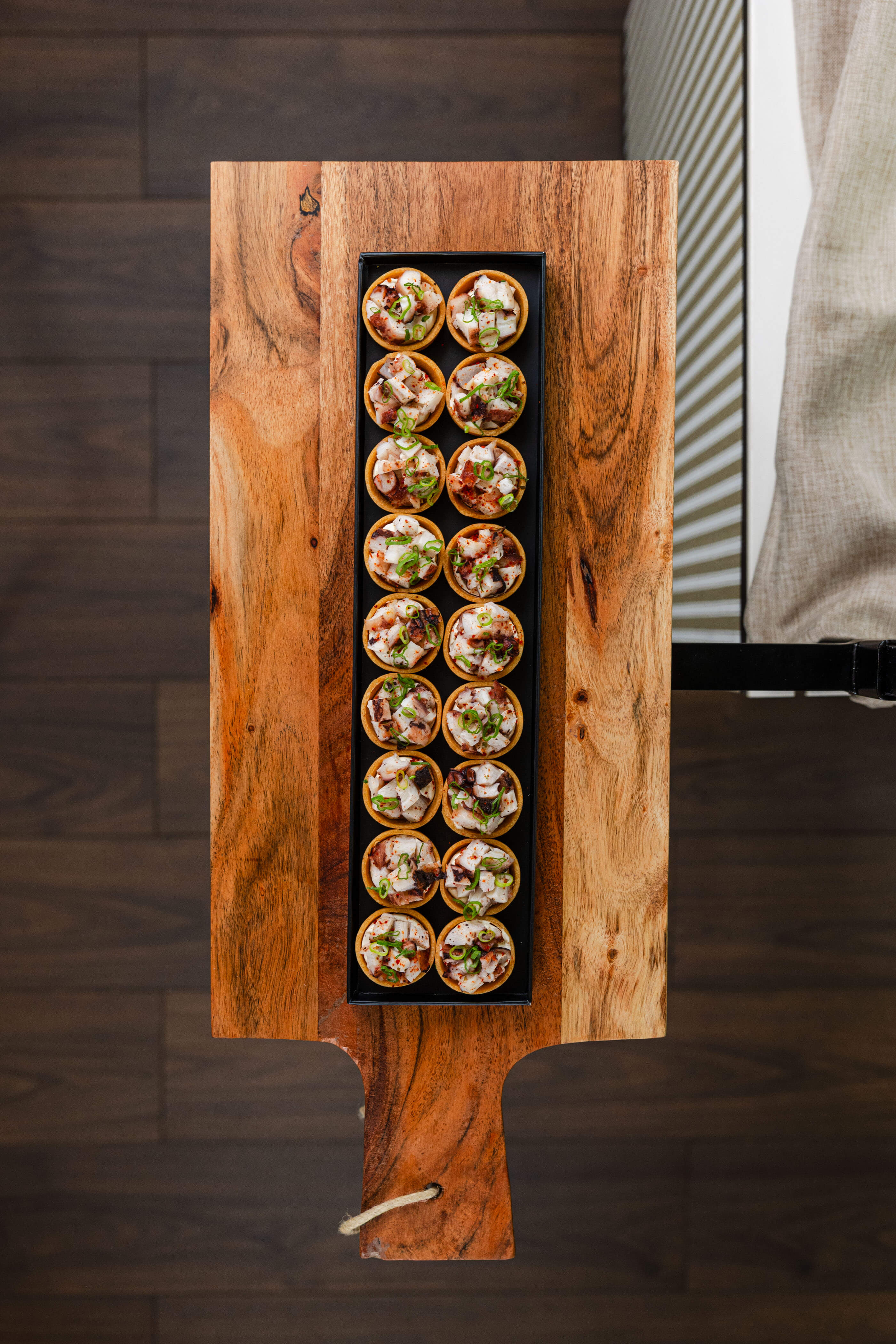 Mini Tartelettes Polpo Citron Confit
