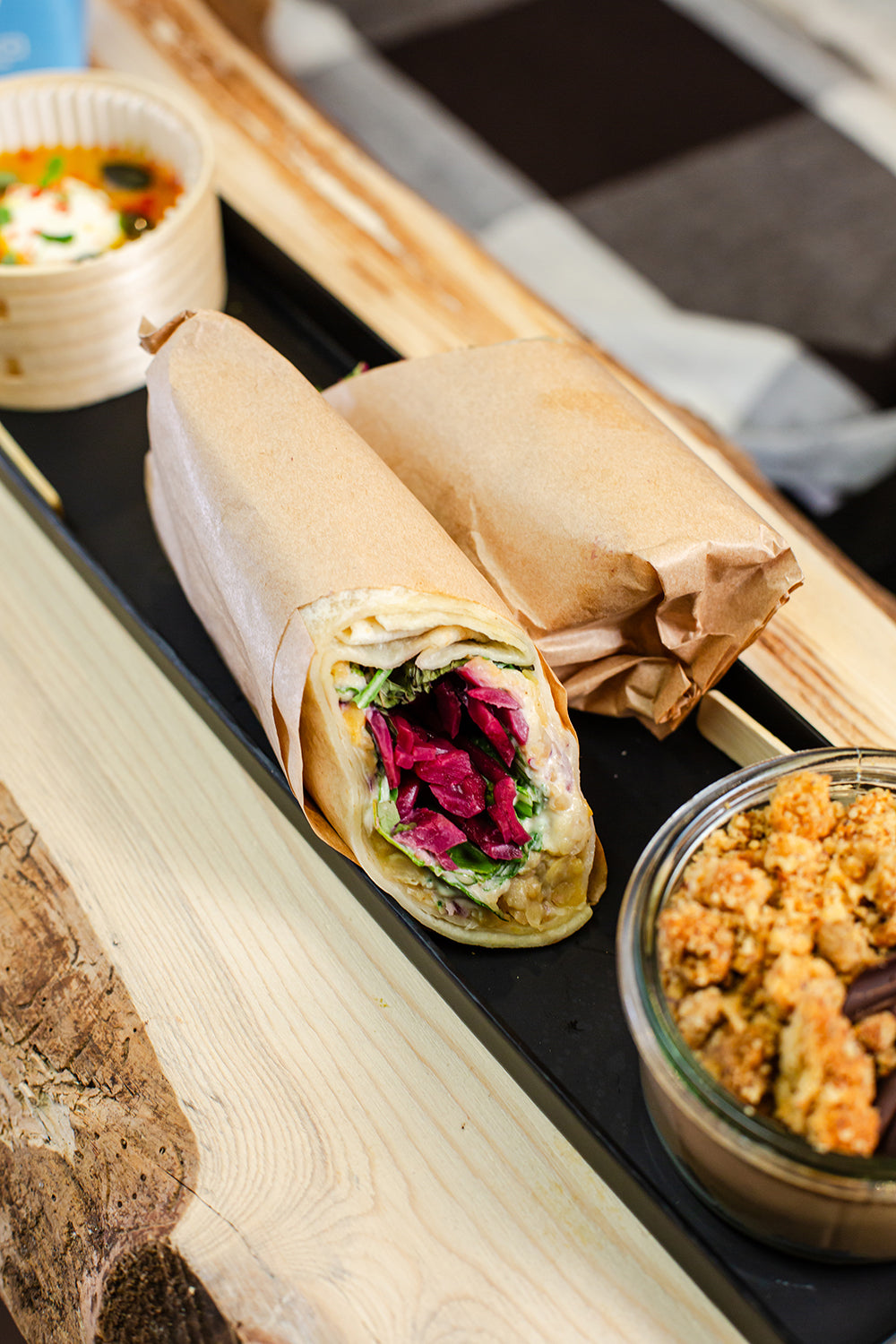 Plateau-Repas Wrap Végétal