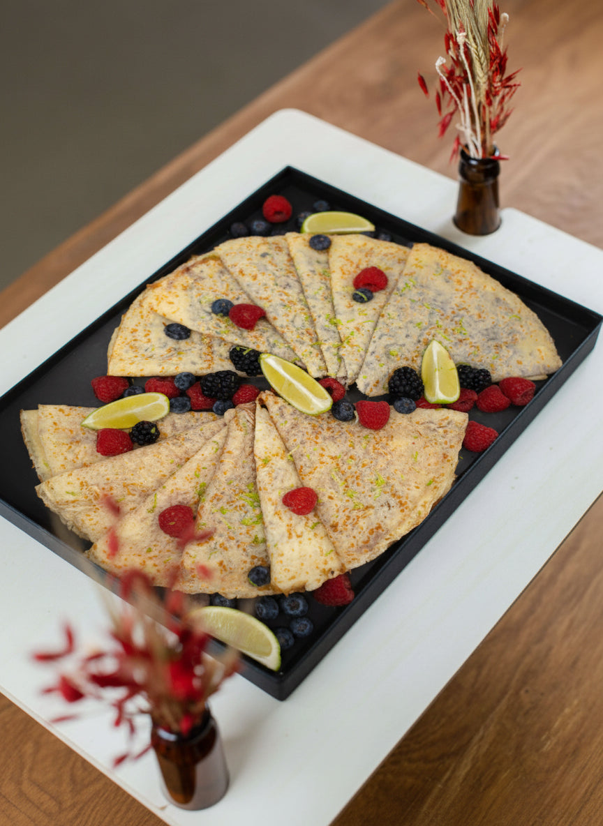 Plateau de Crêpes Fruits Rouges