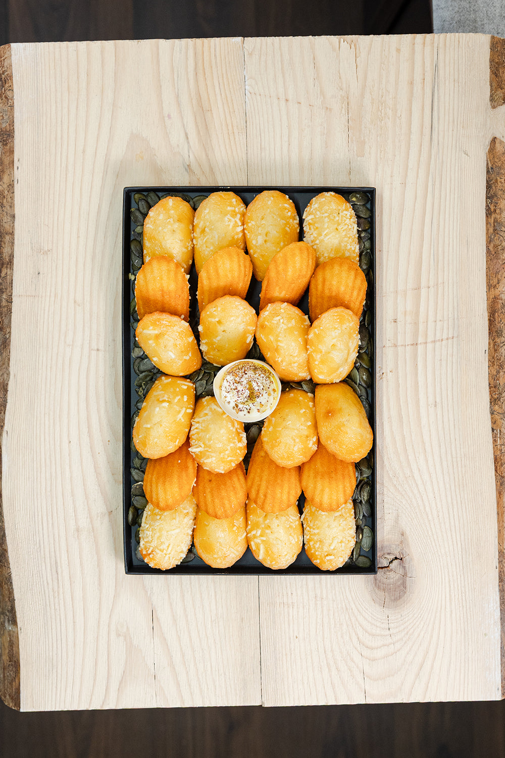 Mini Madeleines Cheddar 🌱