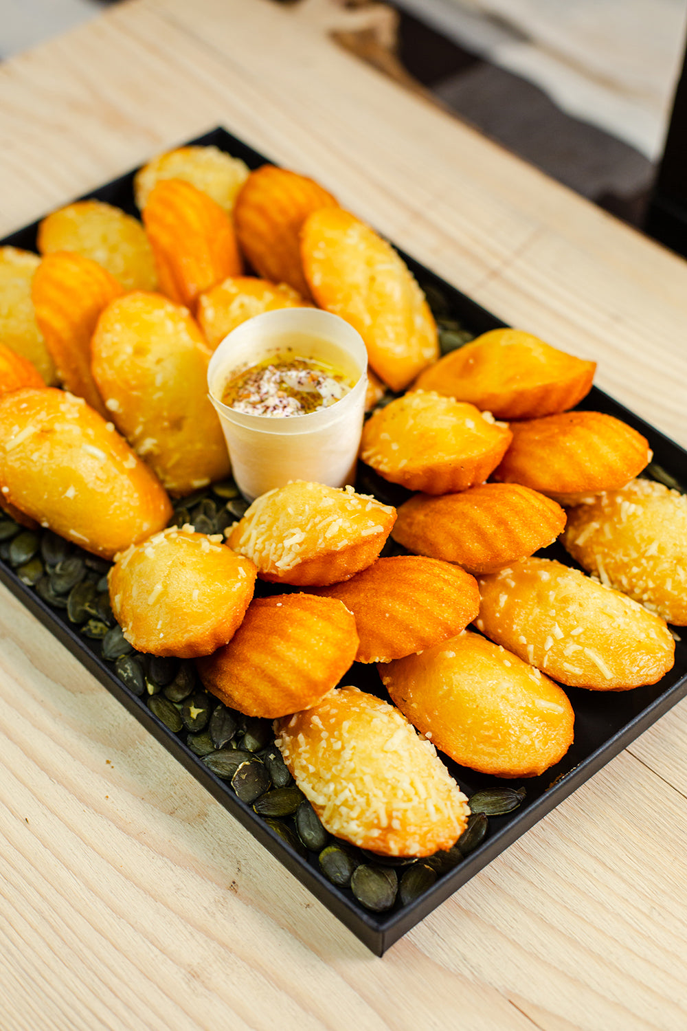 Mini Madeleines Cheddar 🌱