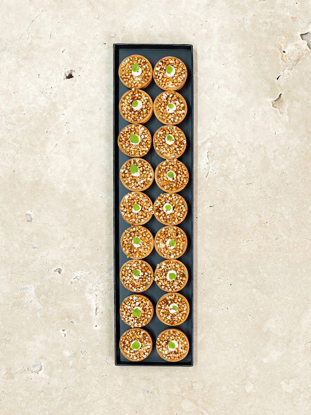 Mini tartelettes Chèvre Sarrasin 🌱