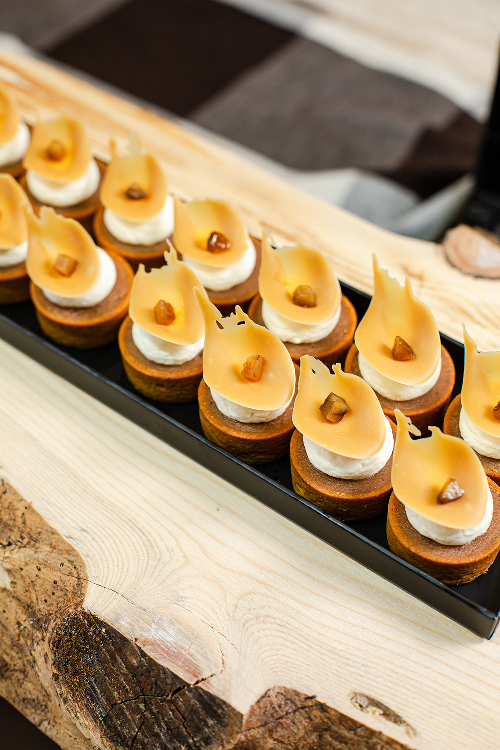 Mini tartelettes Mont blanc