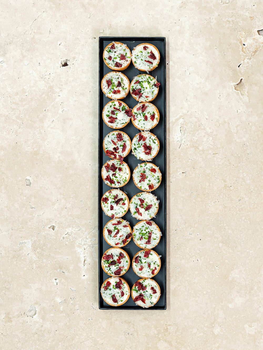 Mini tartelettes Poireau BrulĂ© đ±