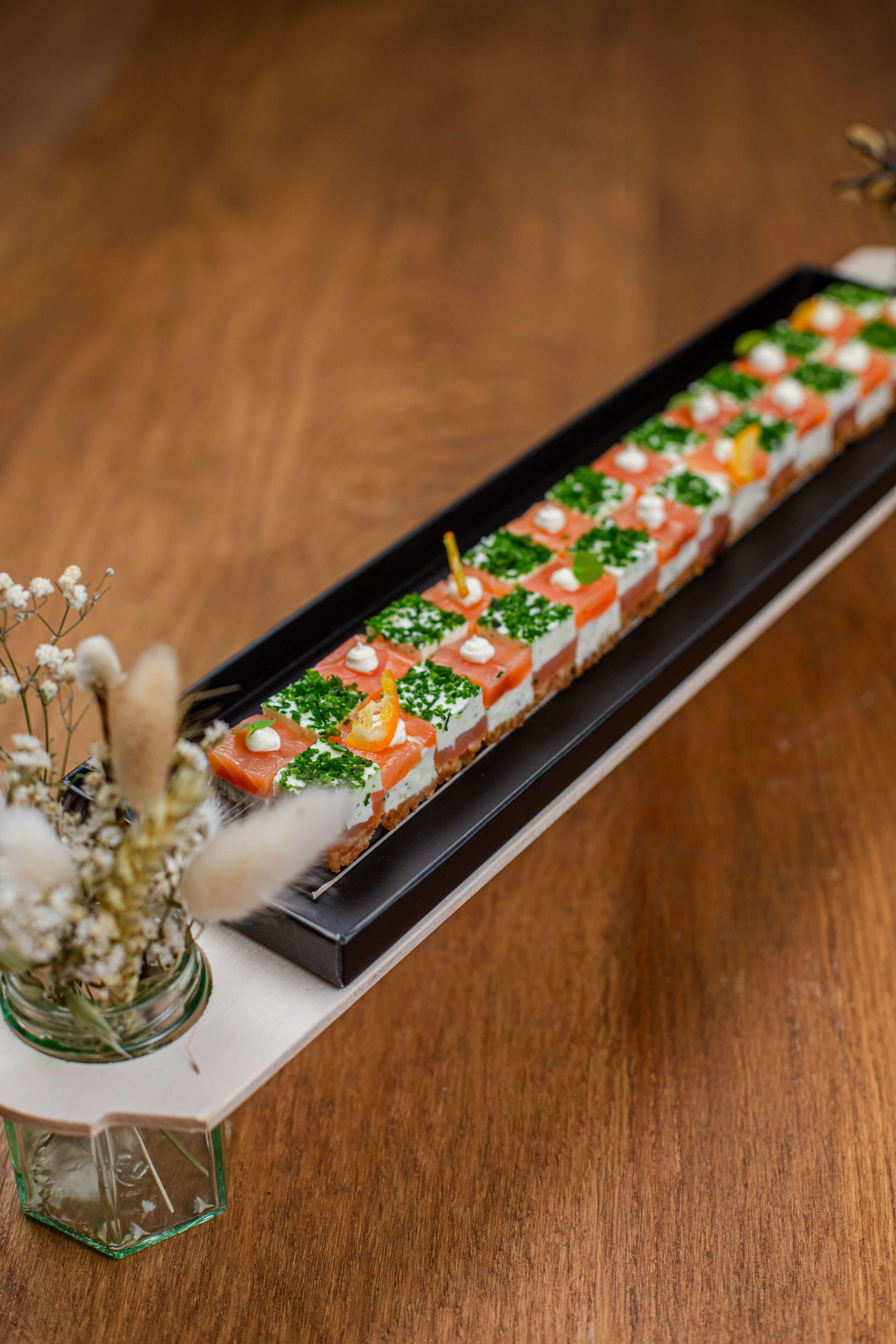 Bouchées Saumon Fumé Citron vert