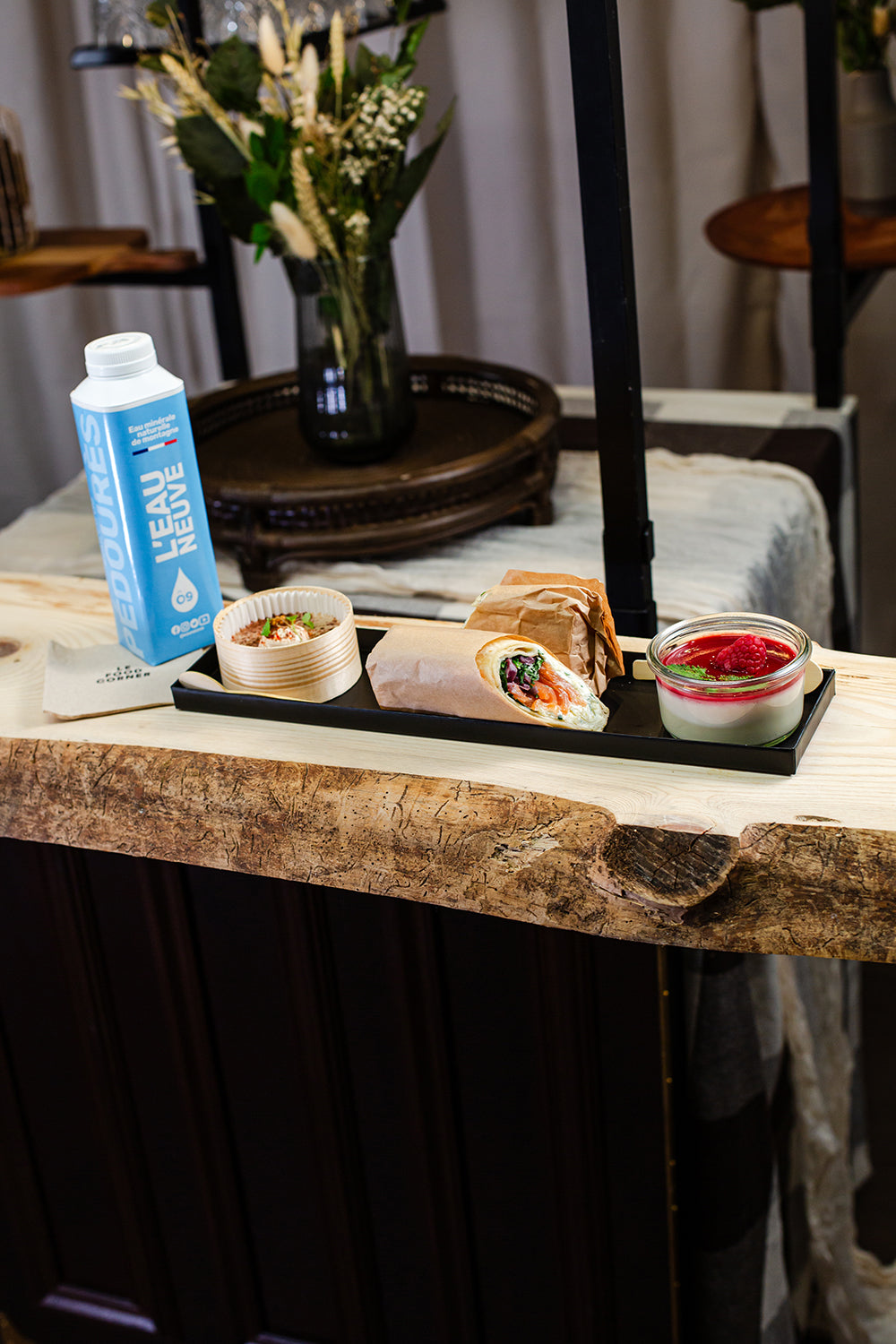 Plateau repas Wrap Truite