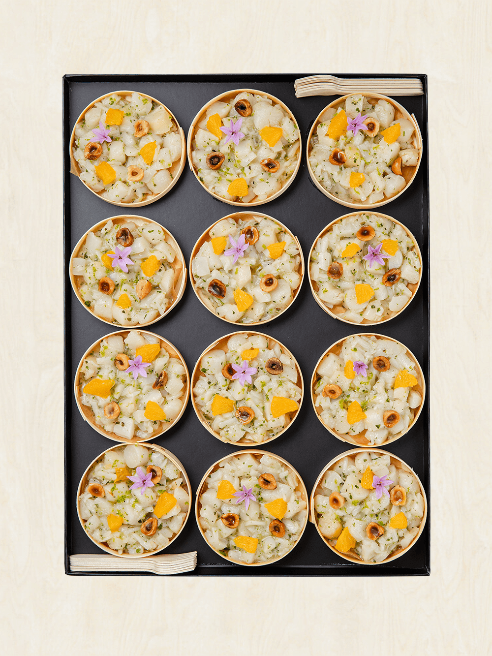 Ceviche de St Jacques aux agrumes