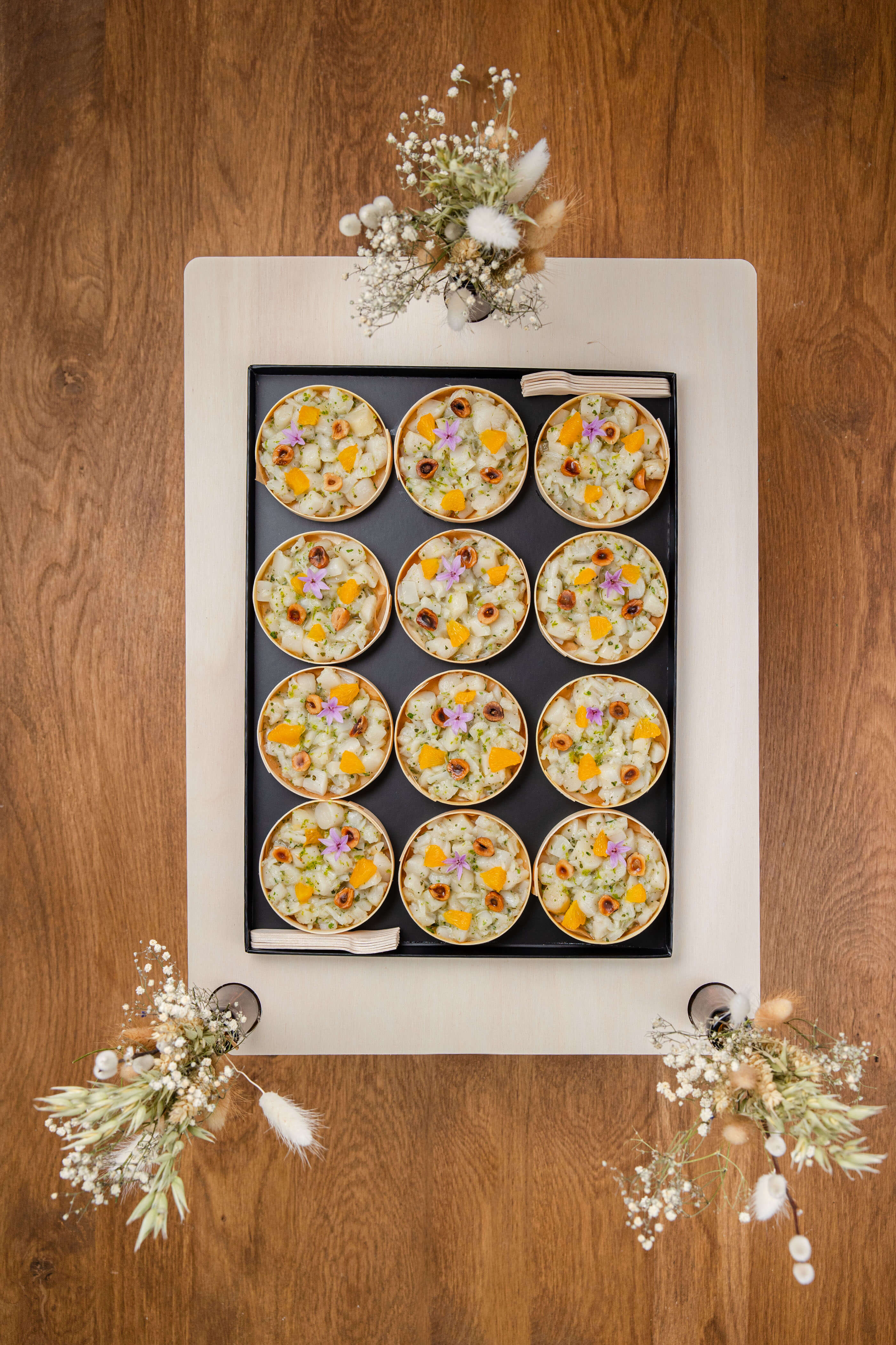 Ceviche de St Jacques aux agrumes