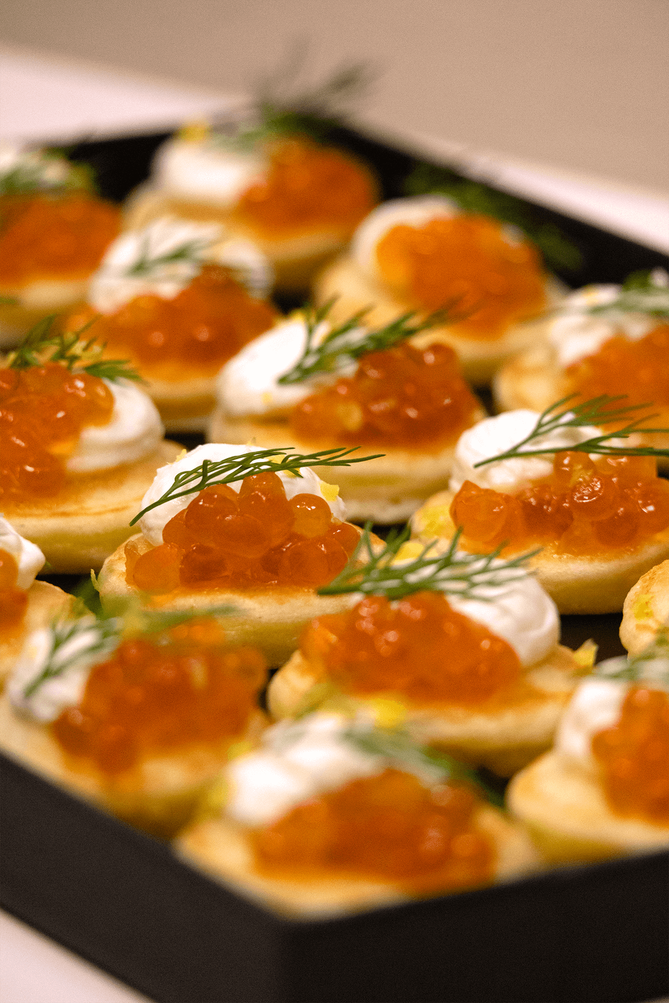 24 Bouchées Blinis des Fêtes