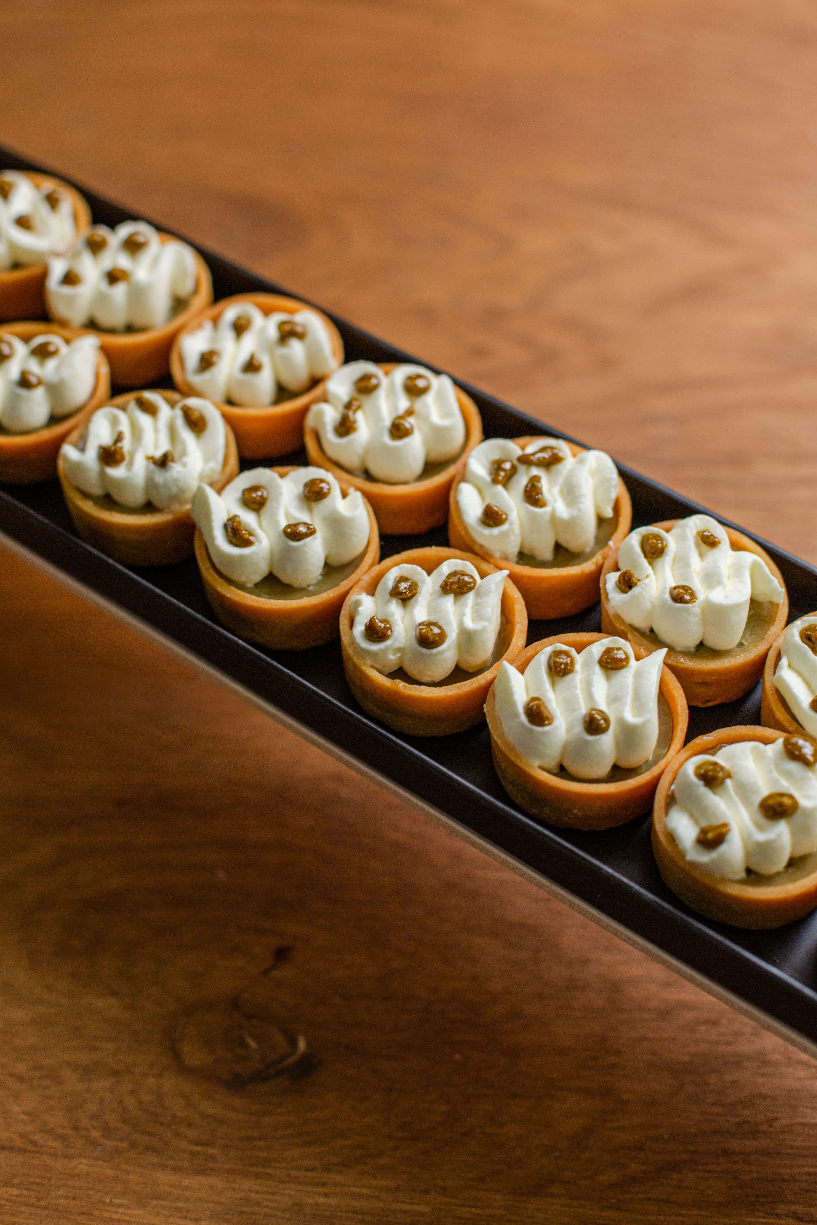 Mini Tartelettes Praliné Pistache