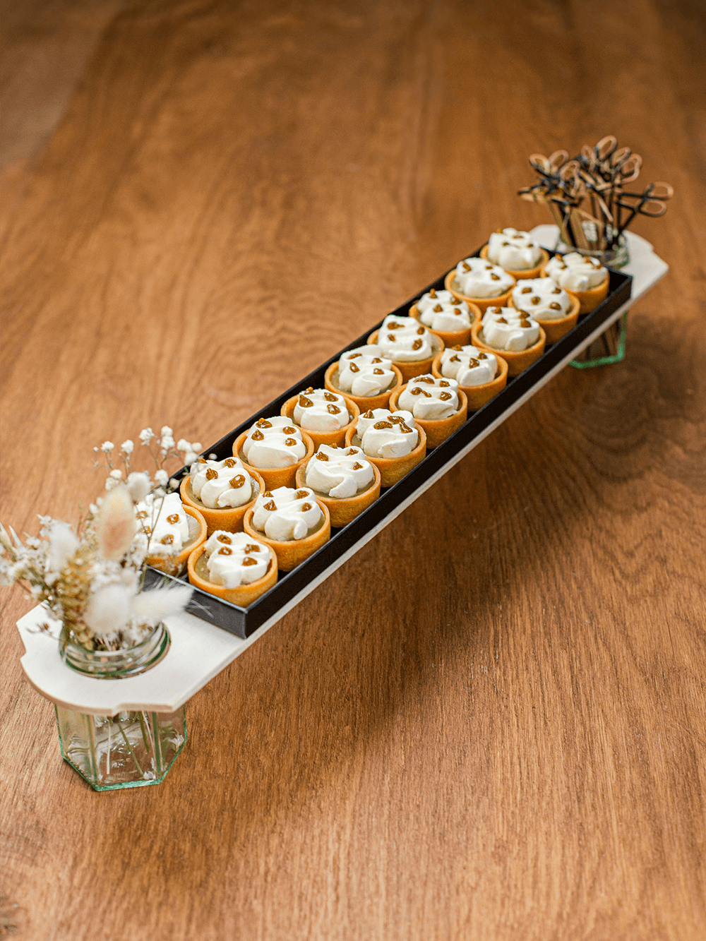 Mini Tartelettes Praliné Pistache