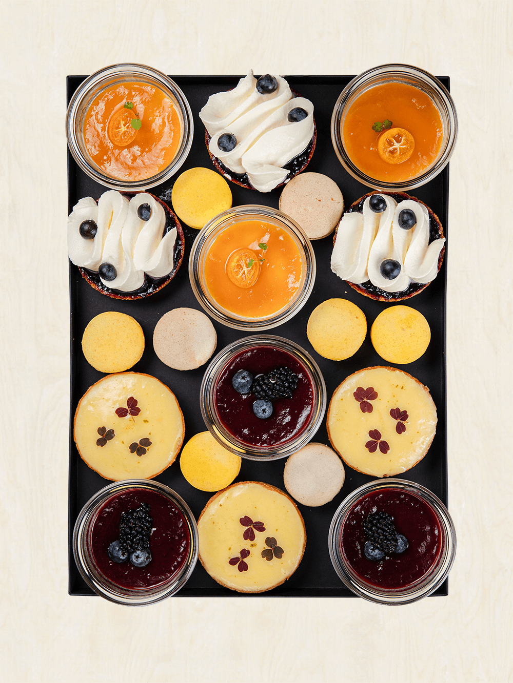 Plateau de Pâtisseries aux Fruits