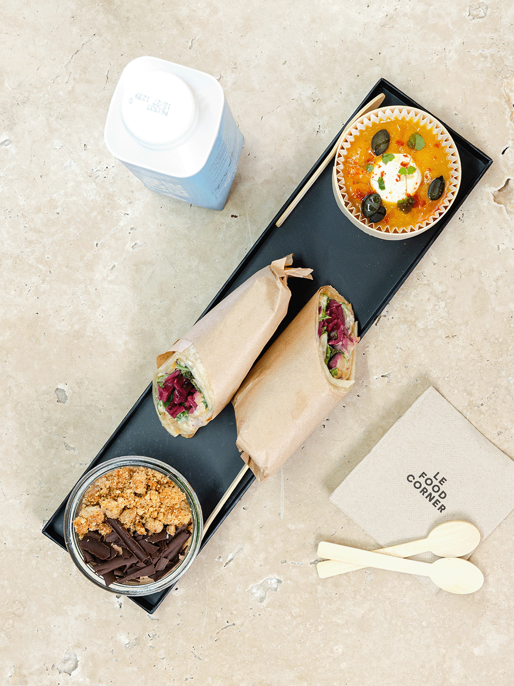 Plateau-Repas Wrap Végétal
