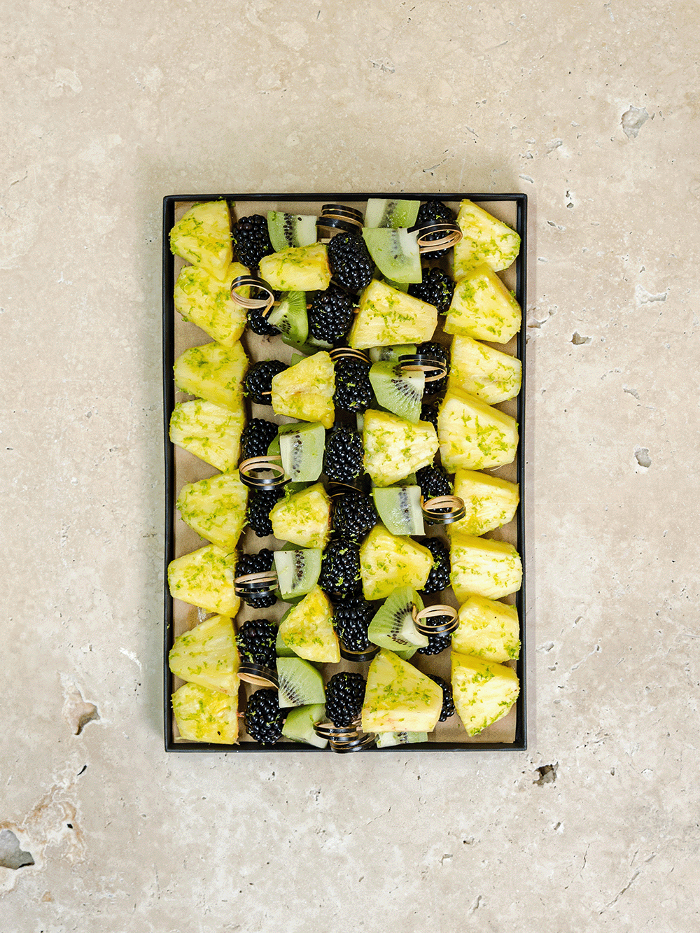 Brochettes Fruits de Saison