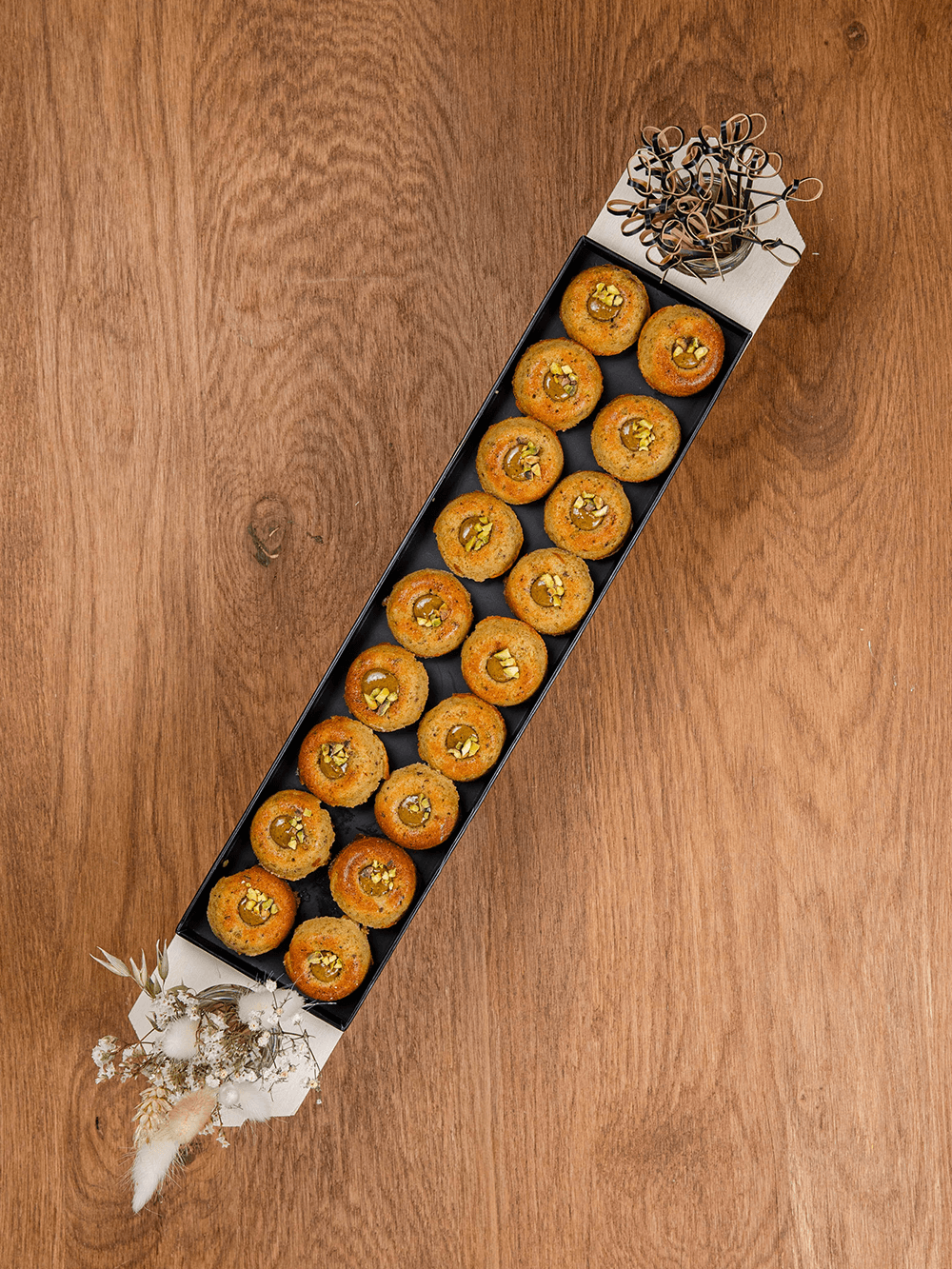 Financiers Pistache