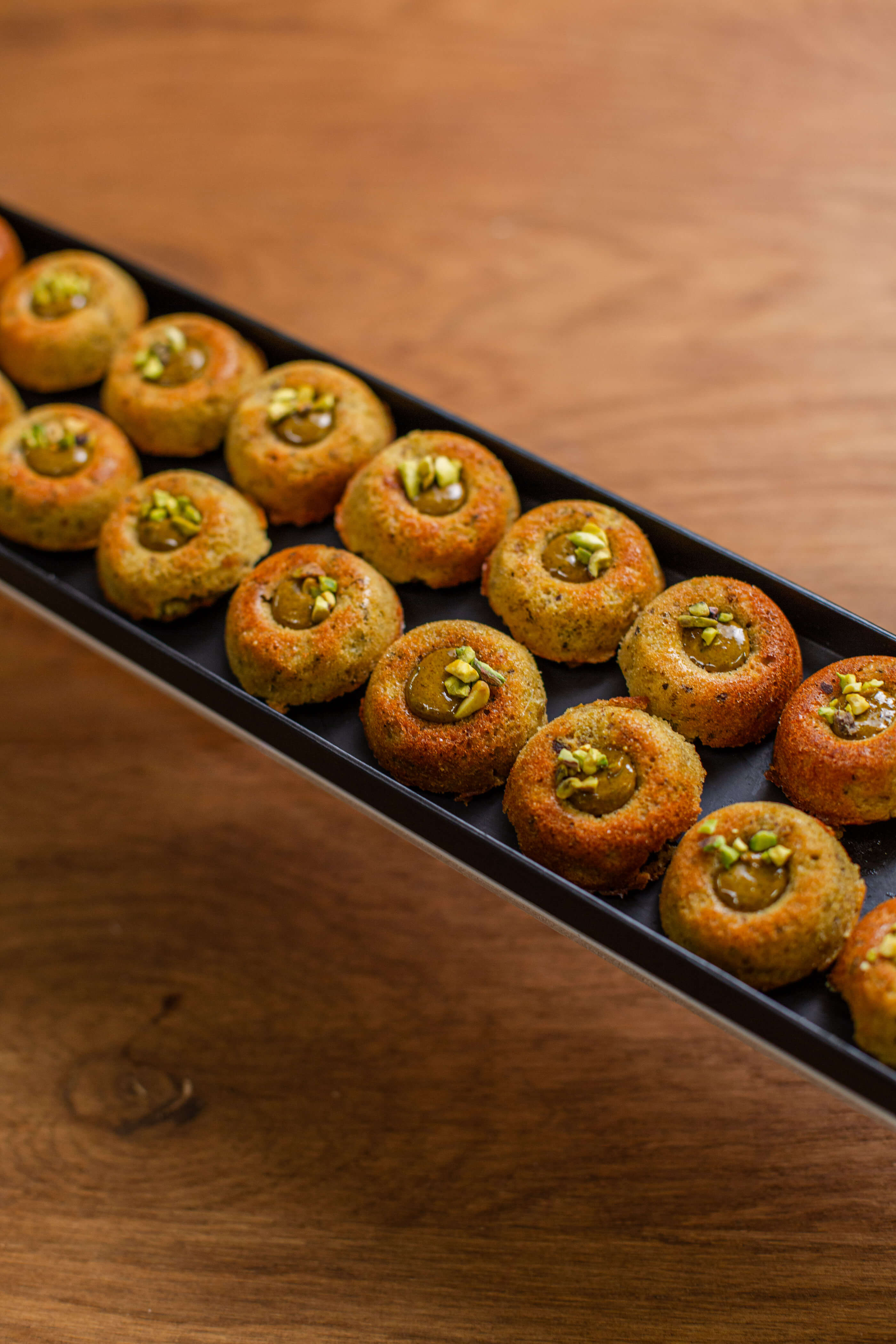Financiers Pistache