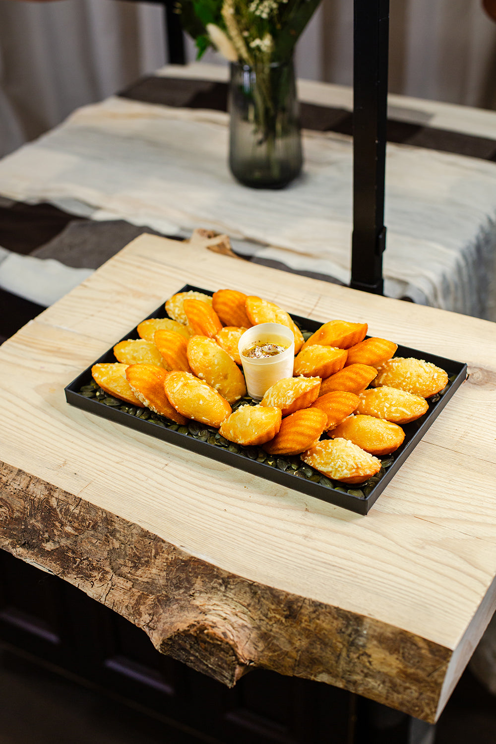 Mini Madeleines Cheddar 🌱