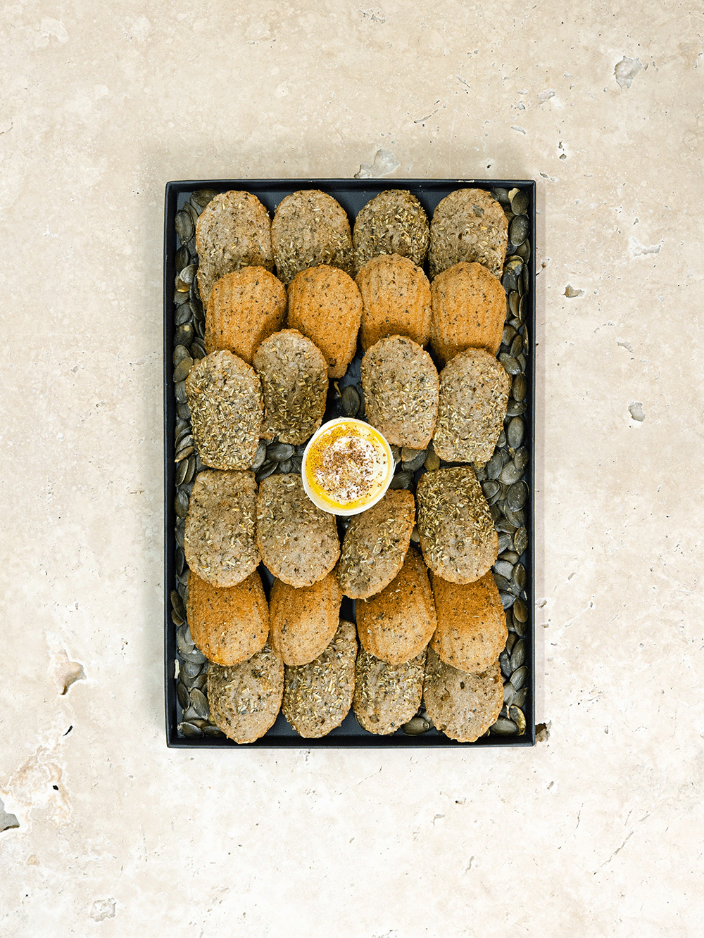 Mini Madeleines Olive 🌱