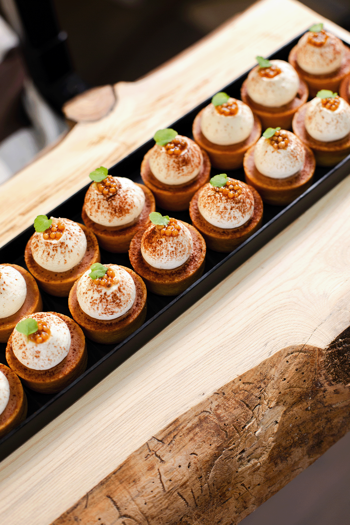 Mini tartelettes Champignon Cacao 🌱