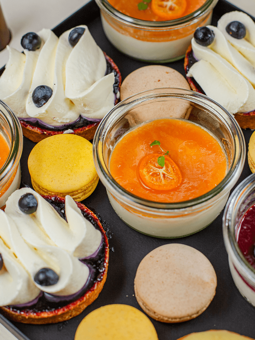 Plateau de Pâtisseries aux Fruits