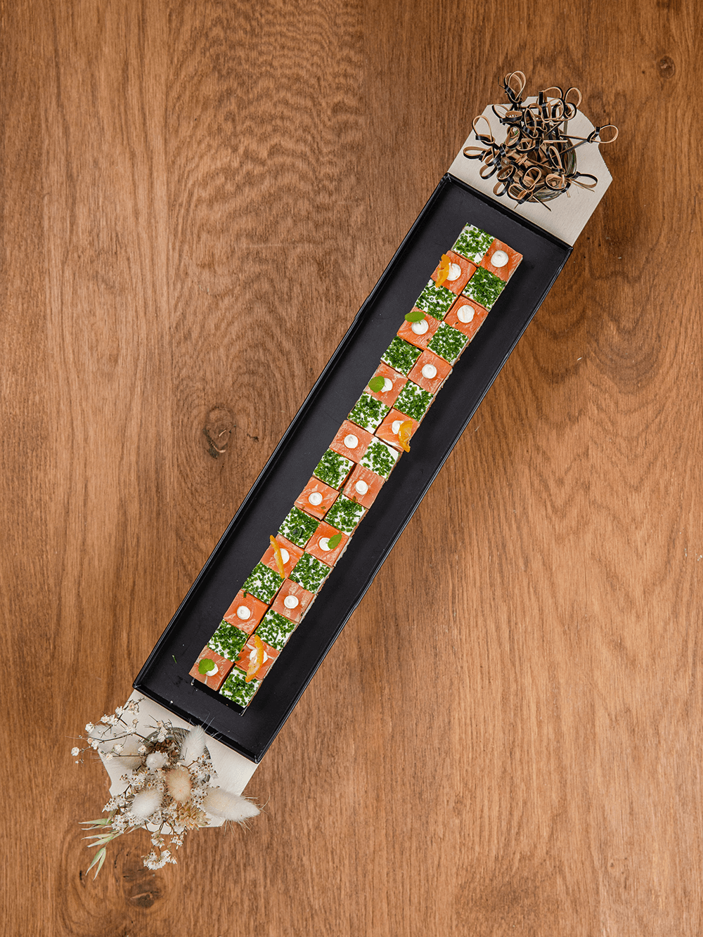 Bouchées Saumon Fumé Citron vert
