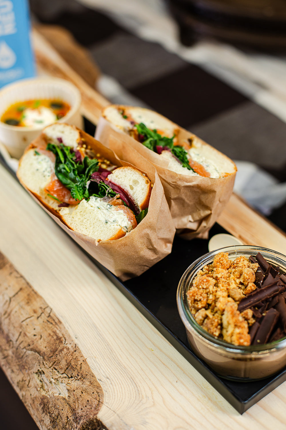 Plateau-Repas Bagel Truite