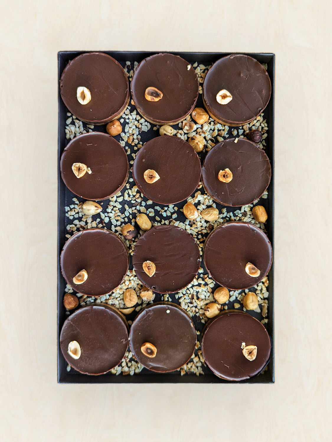 12 Tartelettes Sablées au Chocolat Noir