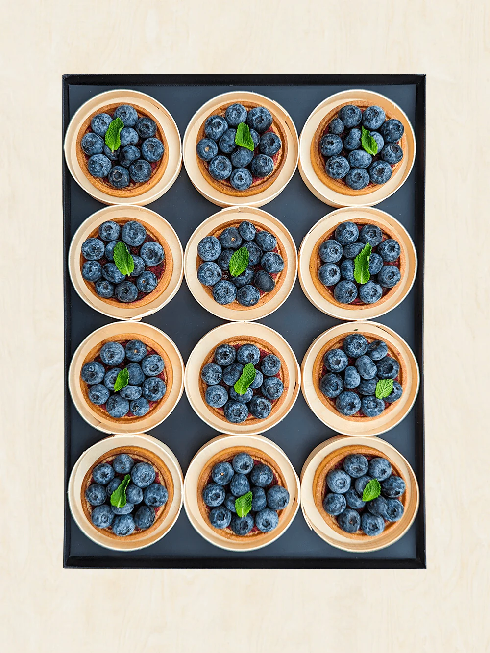 12 Tartelettes Myrtilles